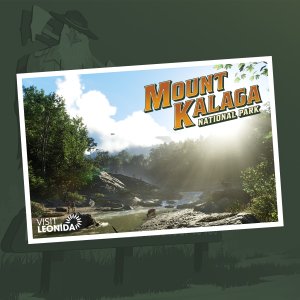 Mount Kalaga National Park Postcard Square