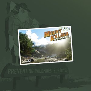 Mount Kalaga National Park Postcard Tablet