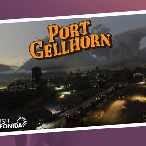 Port Gellhorn Postcard Landscape