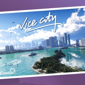 Vice City Postcard Ultrawide