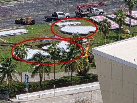 Miami Vice City Drone Panneaux Blancs