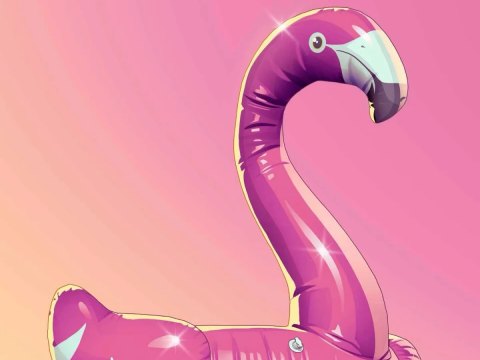 GTA VI Artwork Rauw Alejandro Flamingo