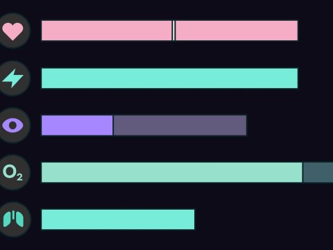 GTA V Vs GTA VI HUD Player Attributes