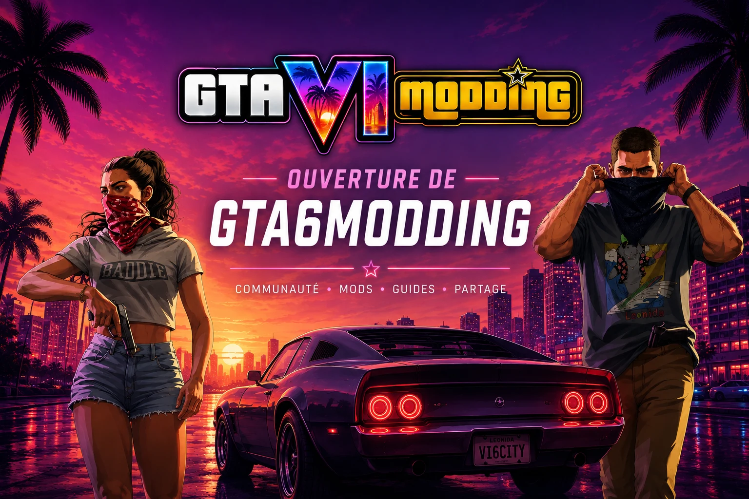 GTA6Modding ouvre ses portes — bienvenue dans la nouvelle communauté GTA VI