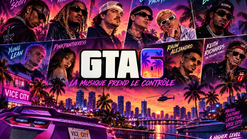 GTA 6 : Travis Scott, Future, Keith Richards… neuf stars de la musique teasent-elles leur participation ?
