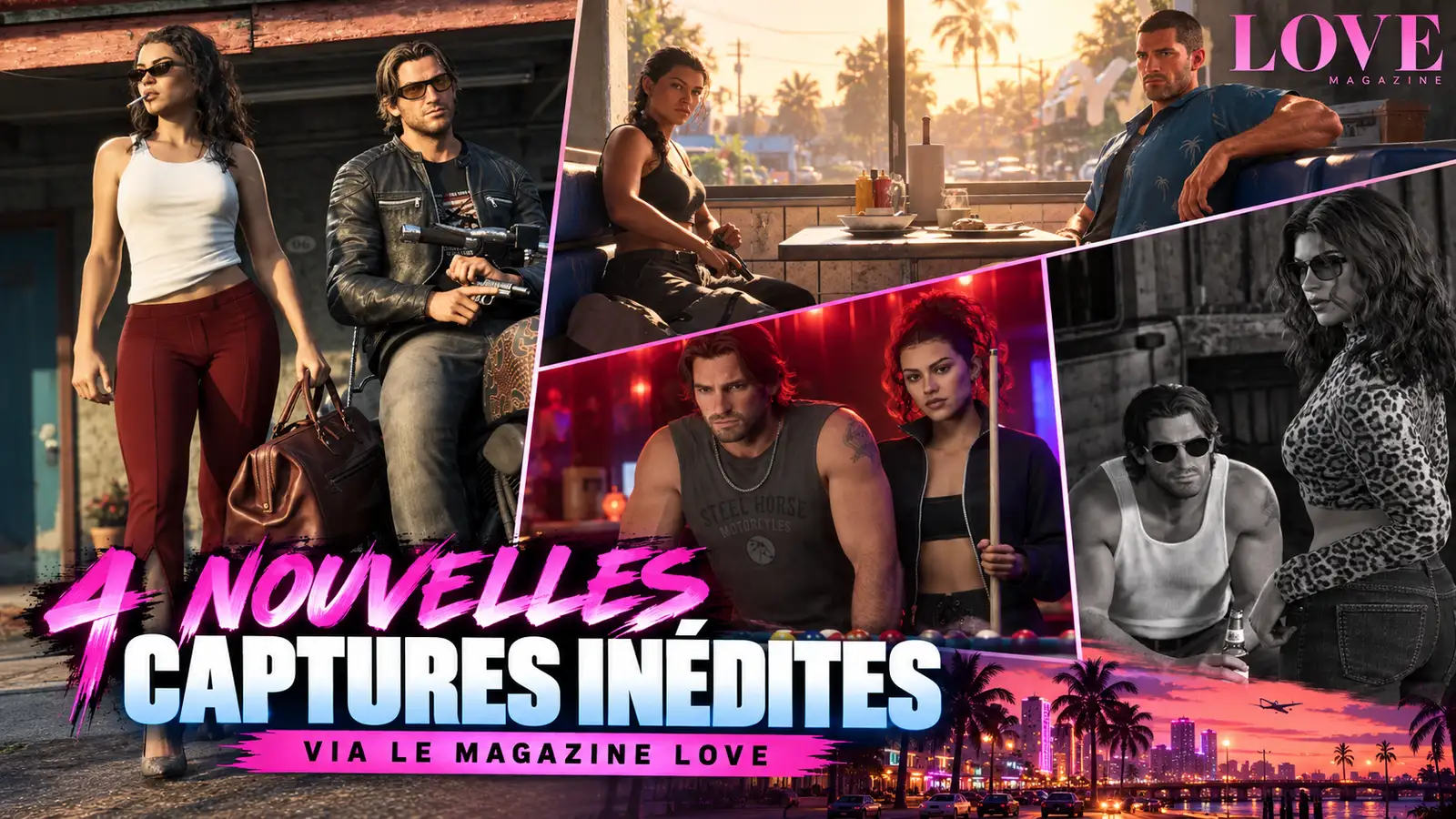 GTA 6 : les 4 captures de LOVE Magazine décryptées, image par image